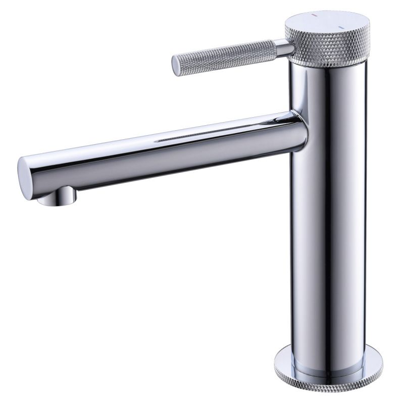 Baterie lavoar EGO-Tiona Chrome, montaj pe lavoar, finisaj Crom, perlator aer, design deosebit