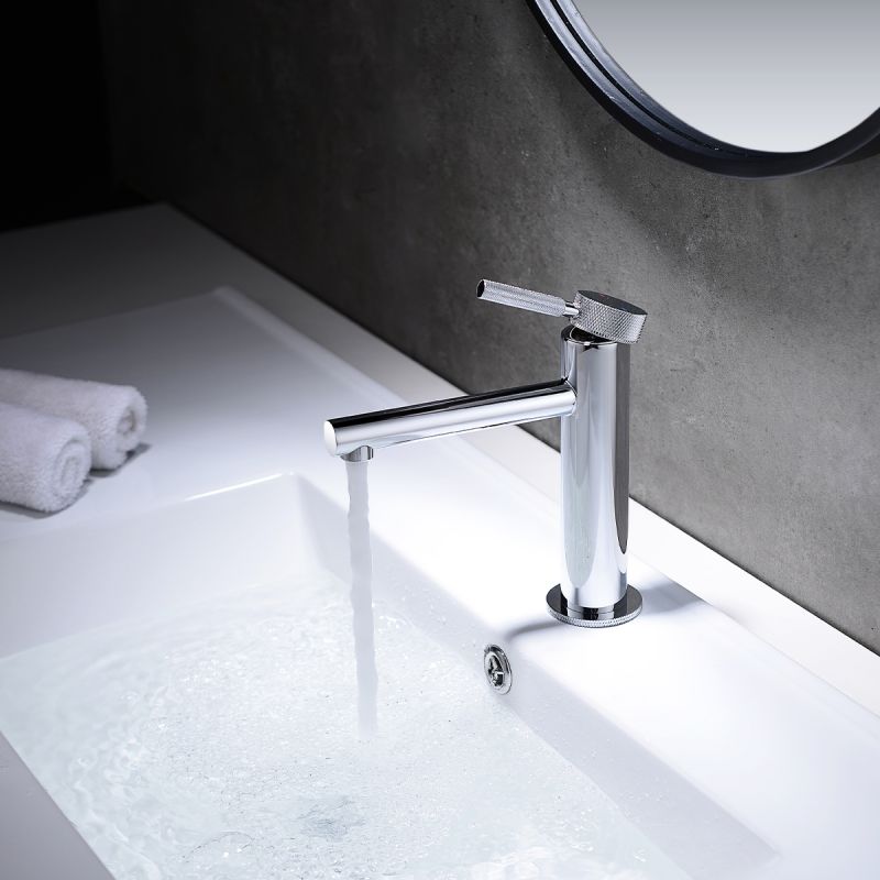 Baterie lavoar EGO-Tiona Chrome, montaj pe lavoar, finisaj Crom, perlator aer, design deosebit