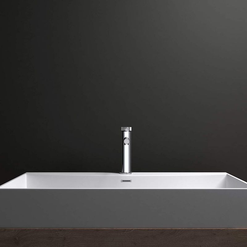 Baterie lavoar EGO-Tiona Chrome, montaj pe lavoar, finisaj Crom, perlator aer, design deosebit