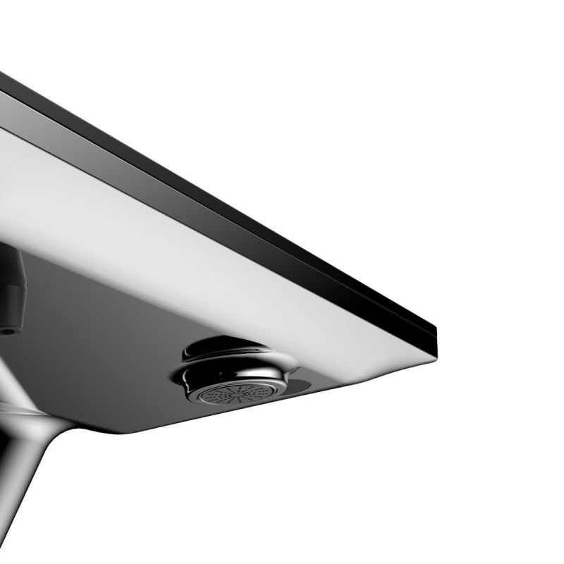 Baterie lavoar, Display Digital afisare Led, apa calda/rece, senzor pentru apa si sapun, rezervor 3 L inclus, Auriu Mat, Anais