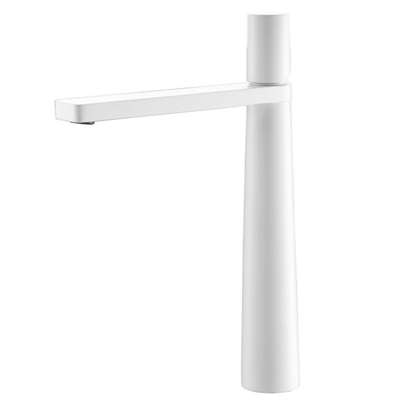 Baterie lavoar Pilar, Alb Mat, inaltime 31.5 cm, montaj pe blat