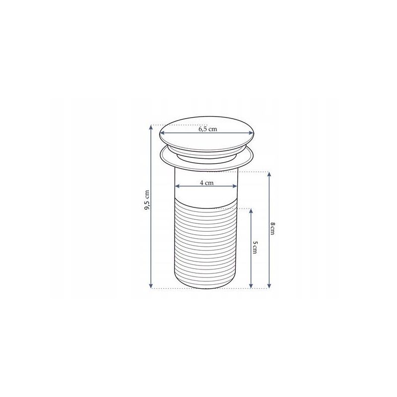 Baterie lavoar REA-Lun High, montaj pe blat, perlator, finisaj crom
