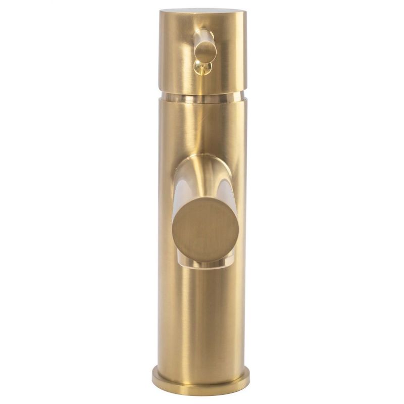 Baterie lavoar REA-Tess, montaj pe chiuveta, perlator, finisaj Gold Mat
