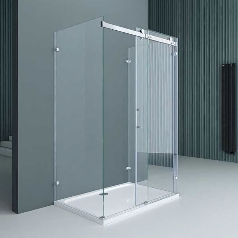 Cabina de dus, 3 laturi, Usa Glisanta, Sticla 8 mm, Tratament Nano, Dimensiuni la alegere, EGO-17-2U