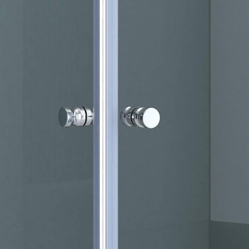 Cabina EGO-26, Usi Pliabile, sticla securizata 6mm, Transparenta, Dimensiuni la alegere