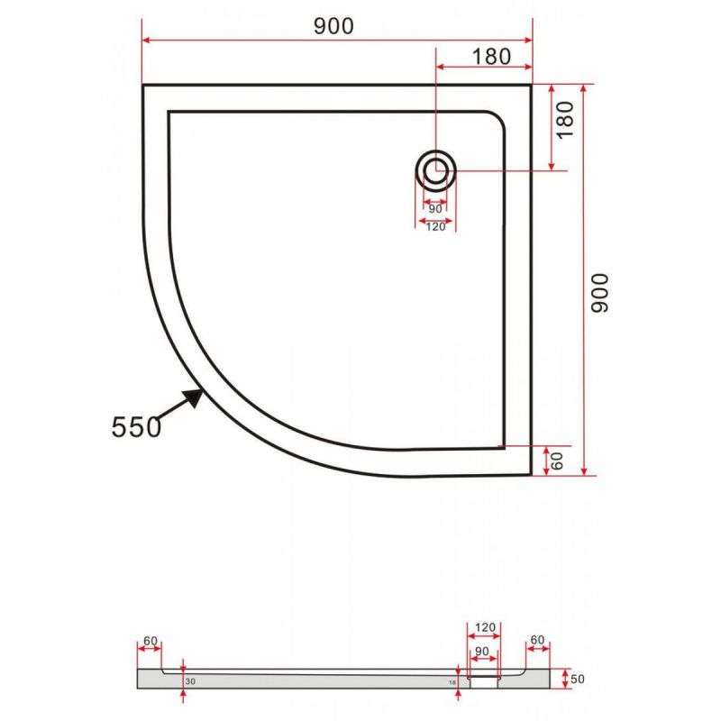 Cabina Ego-Mathis, usi glisante, crom, sticla 6 mm, 90-90 x 195 cm, cu sau fara cadita, Nano Easy Clean
