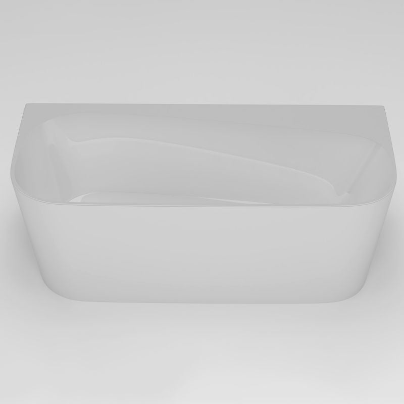 Cada de baie freestanding, Acril sanitar, Alb Lucios interior si exterior, 160,170 sau 180 cm, izolare termica, Joe
