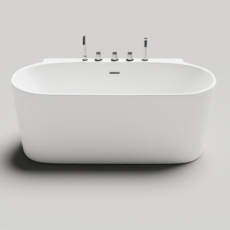 Cada de baie, freestanding, baterie si ventil inclus, Acril, 160x75 cm, Miraj