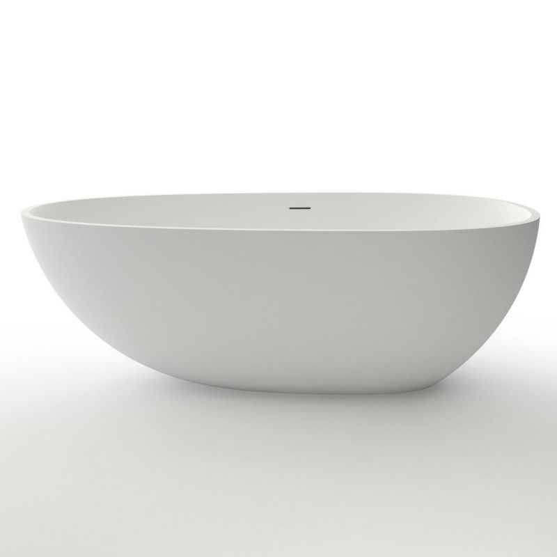 Cada de baie Ivete, Compozit Coroian, Alb Lucios, 169 cm, Izolare termica, Freestanding