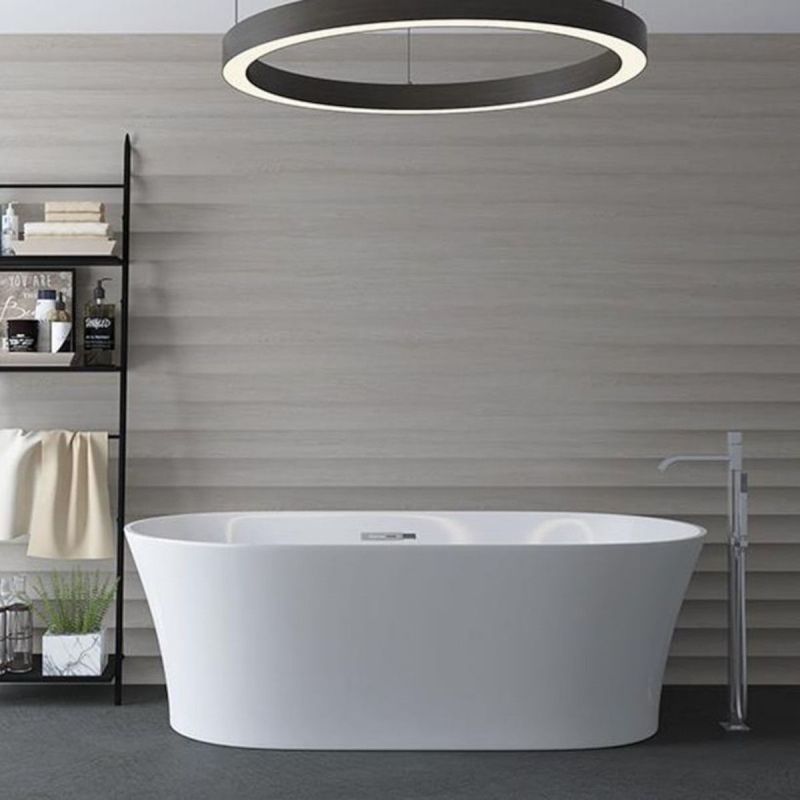 Cada de baie Maluma, freestanding, 184x87 cm, alb lucios, Royalty Line by Ego