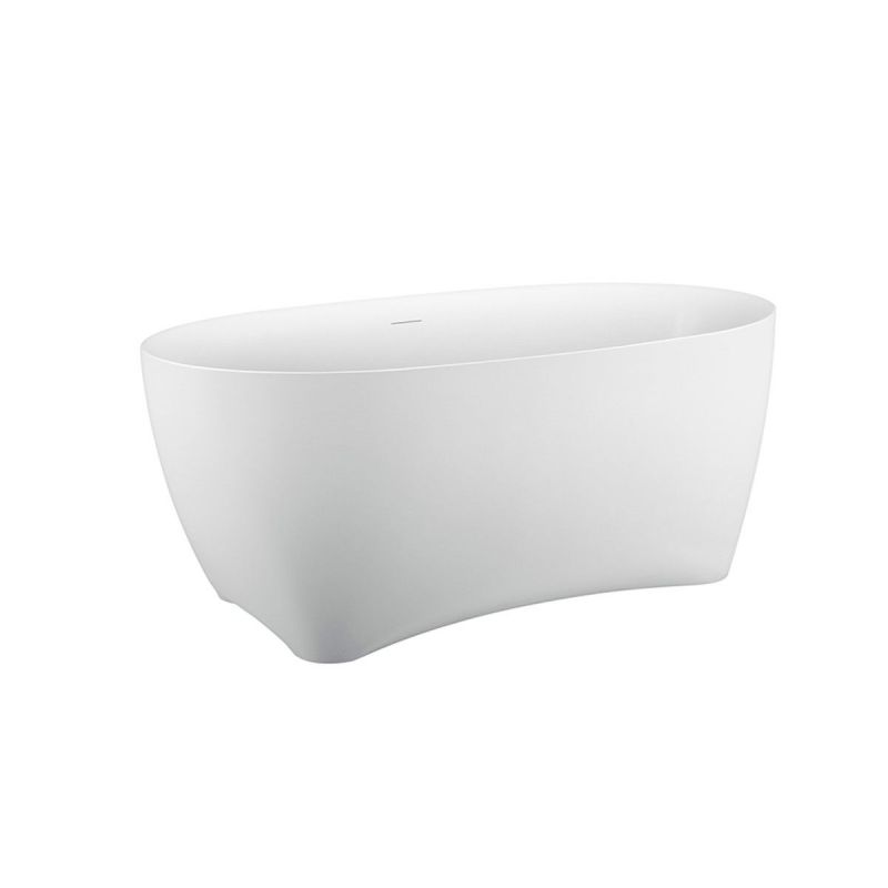 Cada Freestanding EGO Haiti, 170x78 cm, acril sanitar, alb lucios, design Minimalist