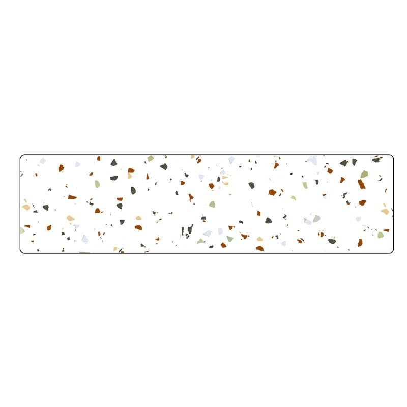 Cadita de dus, Alb, finisaj Terrazzo, compozit mineral, inaltime 2.5 dimensiuni 100-120x80-90 cm, decupabila, Antonio