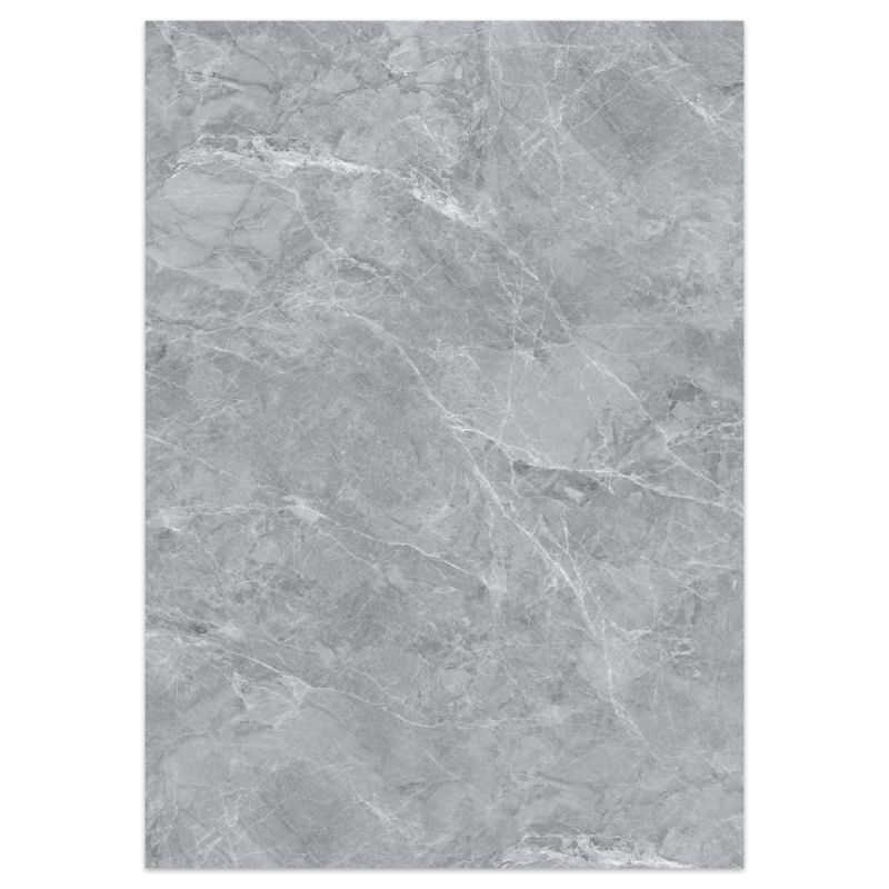 Cadita de dus, Gri Pietra, finisaj Marble Mat, compozit mineral, dimensiuni 100-160x70-90 cm, decupabila, Antonio