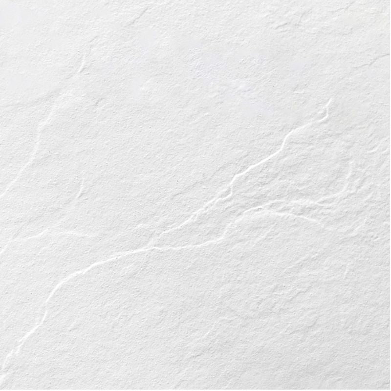 Cadita de dus pentagonala, compozit mineral, dimensiuni 90x90 cm, inaltime 2.5 cm, decupabila, Alb, Aurelio
