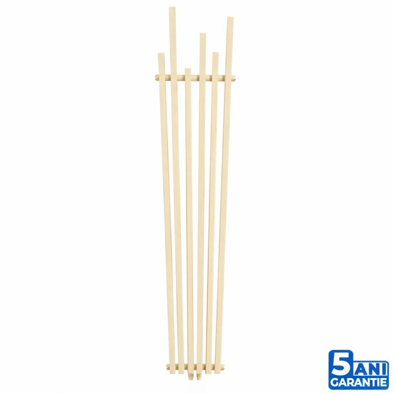 Calorifer, Crem, 180x42 cm, 687 W, 6 elementi, otel, design modern, Enes