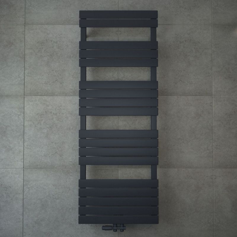 Calorifer EGO - Nadir, radiator Portprosop din otel, Alb sau Antracit, 100-120-140-160-180 cm