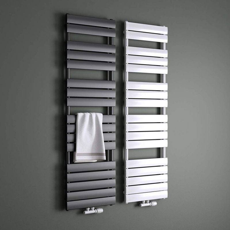 Calorifer EGO - Nadir, radiator Portprosop din otel, Alb sau Antracit, 100-120-140-160-180 cm