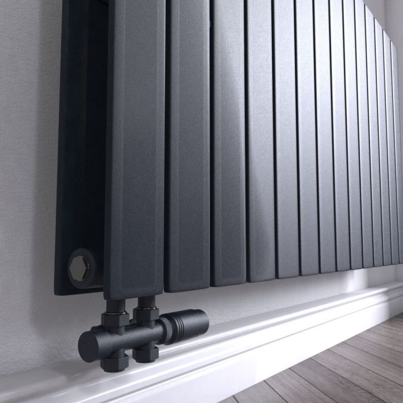 Calorifer, radiator Dublu din otel, Alb sau Antracit, 84, 107, 123 cm, Ego- Alesia, Living sau Camera