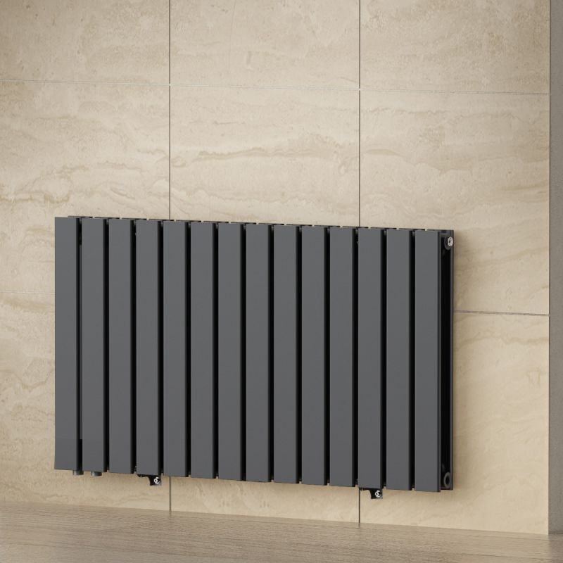 Calorifer, radiator Dublu din otel, Alb sau Antracit, 84, 107, 123 cm, Ego- Alesia, Living sau Camera