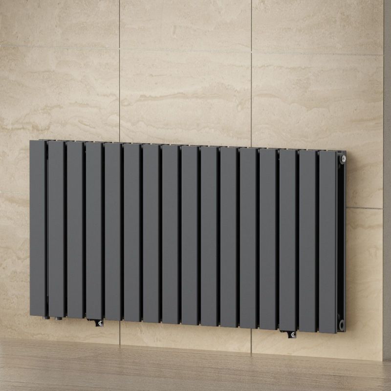 Calorifer, radiator Dublu din otel, Alb sau Antracit, 84, 107, 123 cm, Ego- Alesia, Living sau Camera