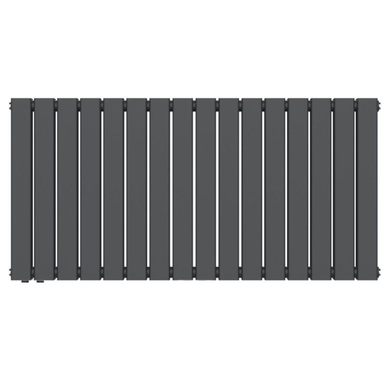 Calorifer, radiator Dublu din otel, Resigilat,  Antracit, 107 x 60 cm, Ego- Alesia, Living sau Camera
