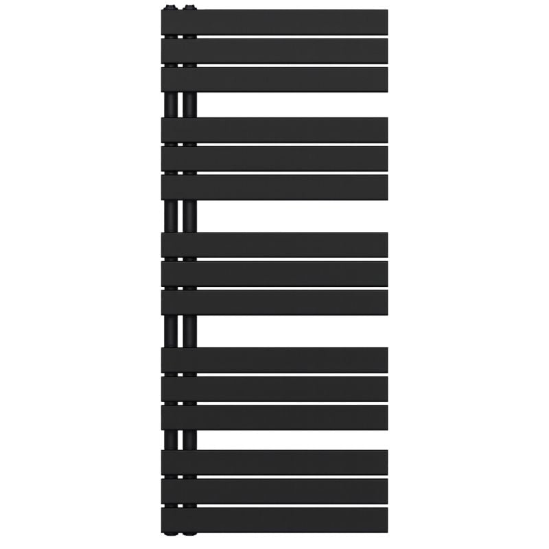 Calorifer, Radiator portprosop din otel, Negru Mat, Dimensiune: 140x60 cm, Nasim