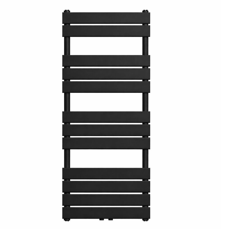Calorifer, radiator Portprosop din otel, Negru Mat, Dimensiune: 120-140-160x50 cm, Nadir