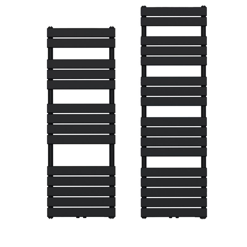 Calorifer, radiator Portprosop din otel, Negru Mat, Dimensiune: 120-140-160x50 cm, Nadir