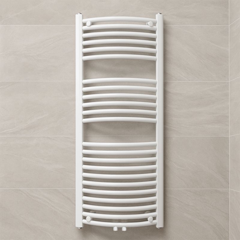 Calorifer, radiator Portprosop din otel,120-150-180x50 cm, Alb, Design Curbat, Terma