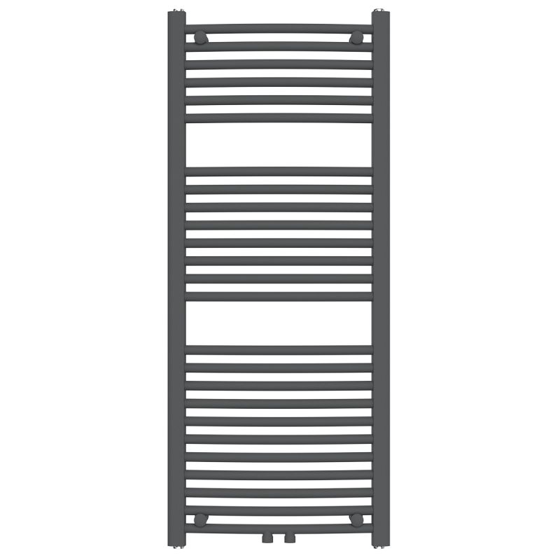 Calorifer, radiator Portprosop din otel,120-150-180x50 cm, Antracit, Design Curbat, Terma
