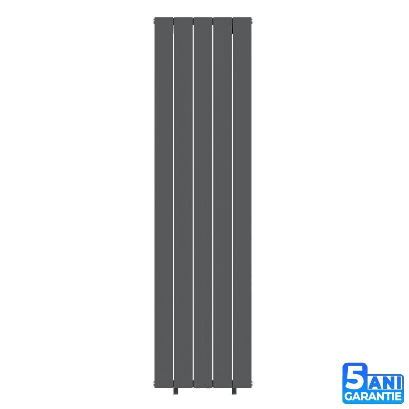 Calorifer vertical, aluminiu 180x47 cm, 978 W, 5 elementi, Antracit,  Armonico