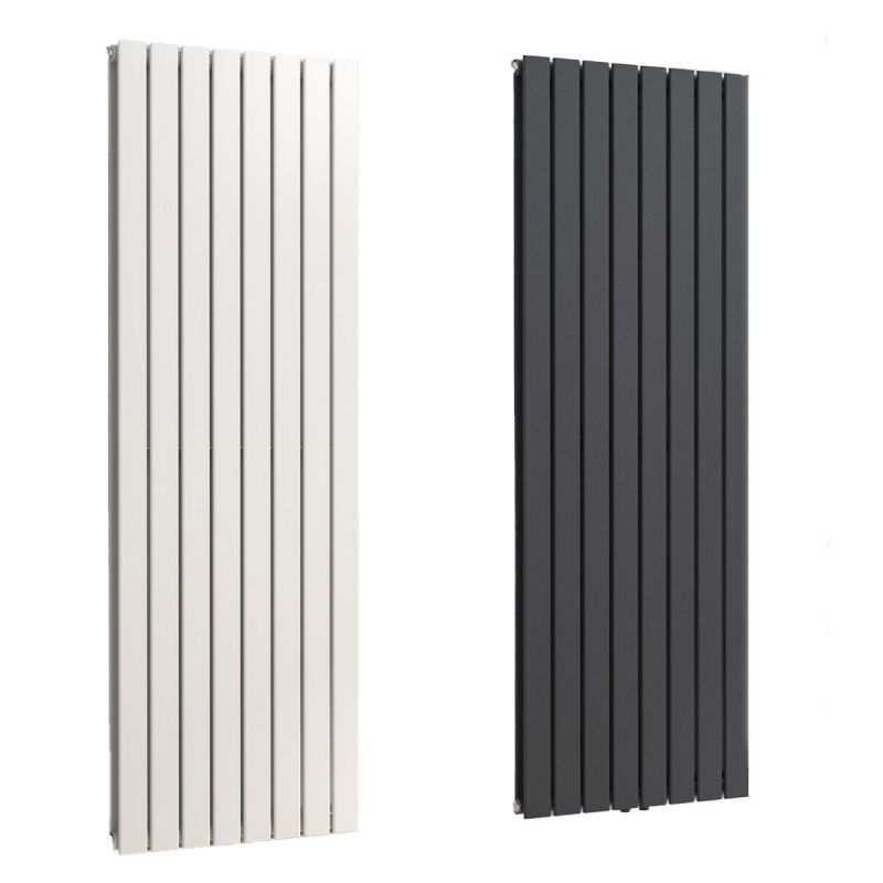 Calorifer vertical EGO - Kalifa, radiator din otel, Alb sau Antracit, dimensiuni la alegere
