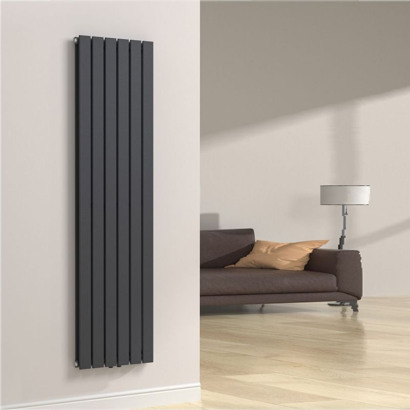 Calorifer vertical EGO - Kalifa, radiator din otel, Alb sau Antracit, dimensiuni la alegere