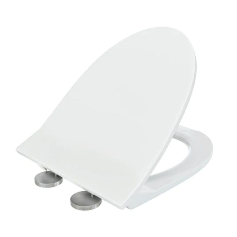 Capac Duroplast inchidere Soft-Close pentru vas wc Santa Alb