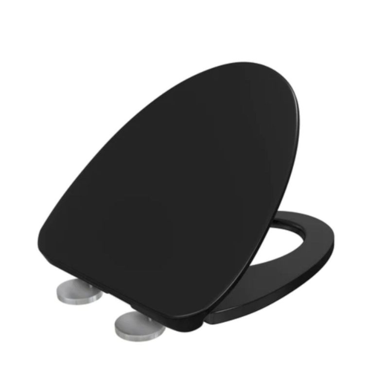 Capac Duroplast inchidere Soft-Close pentru vas wc Santa Negru