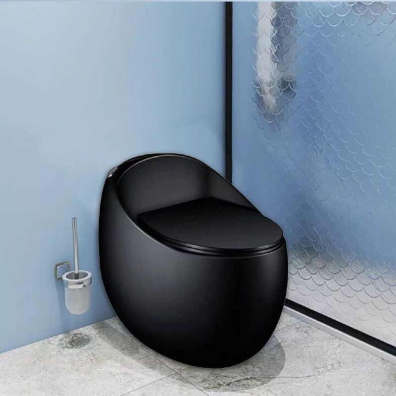 Capac Duroplast inchidere Soft-Close pentru vas wc Santa Negru