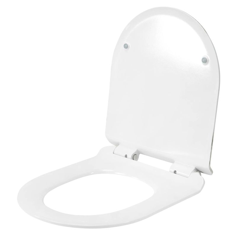 Capac slim Duroplast inchidere Soft-Close, distanta ajustabila, Quick Release, pentru vas wc Ben Marmura