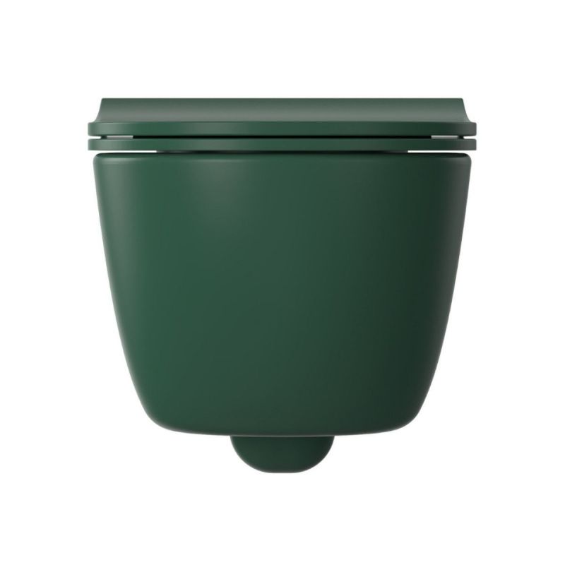 Capac WC Michael culoare Verde Model Slim Inchidere soft close
