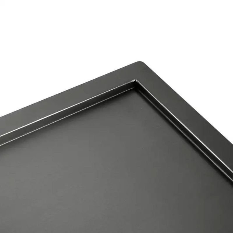 Chiuveta Bucatarie, Statie Lucru, Acoperire Nano, 2 cuve, adancime 19 cm, otel inoxidabil, Gun Grey, 100x45 cm, Vania