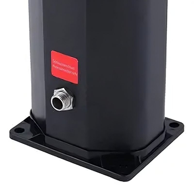 Dus solar de 60 Litri, dus de mana si termometru, dus tip ploaie, robinet pentru picioare, PVC+ABS, Albastru Negru, Alicante
