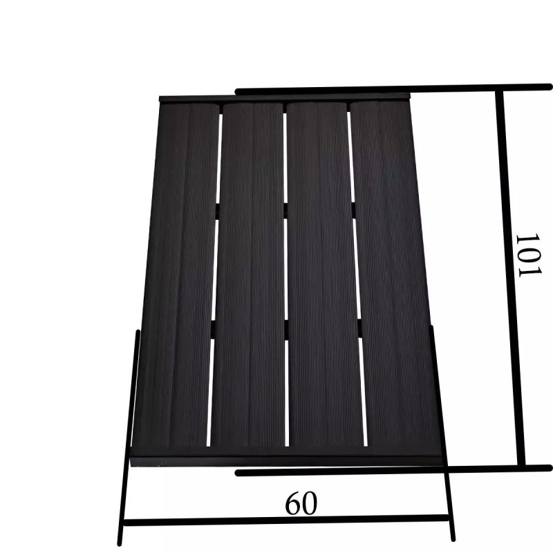 Dus solar de 60 Litri, dus de mana si termometru, dus tip ploaie, robinet pentru picioare, PVC+ABS, Albastru Negru, Alicante