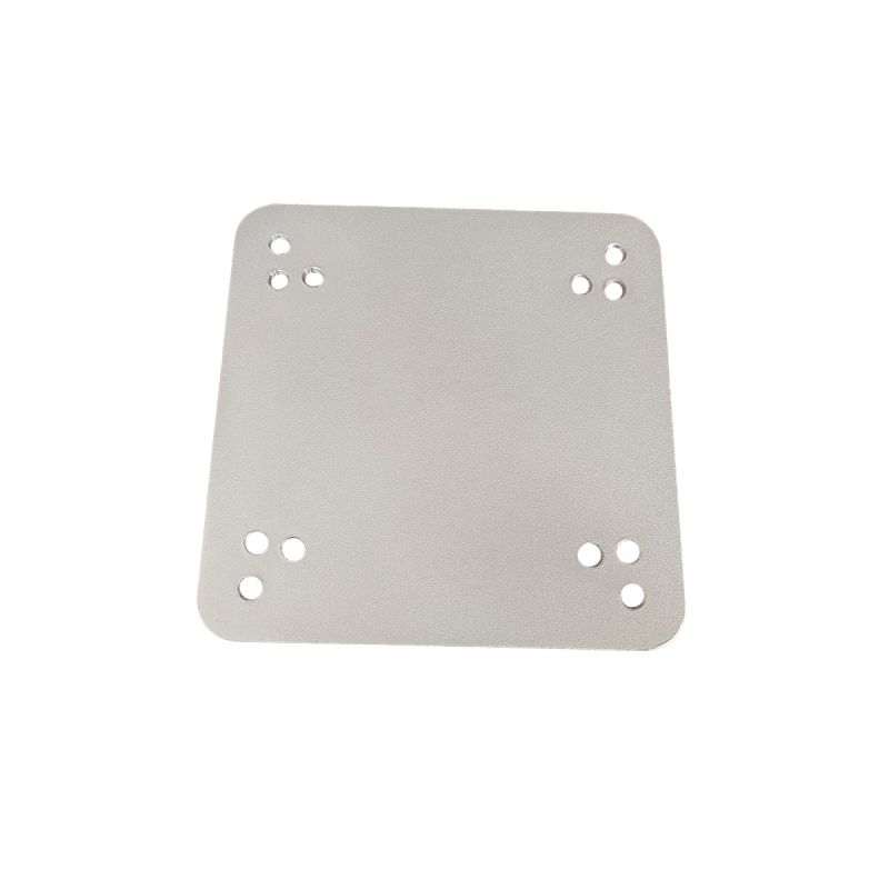 Element de fixare a dusului solar in pamant, otel, dimensiuni 20x20 cm, Natur