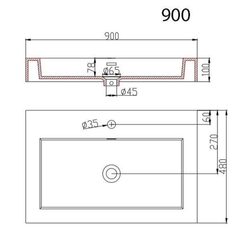 Lavoar 18, Alb, lucios, montaj suspendat, semi-incastrat sau pe blat, dimensiuni: 60, 73, sau 90 cm, compozit marmura