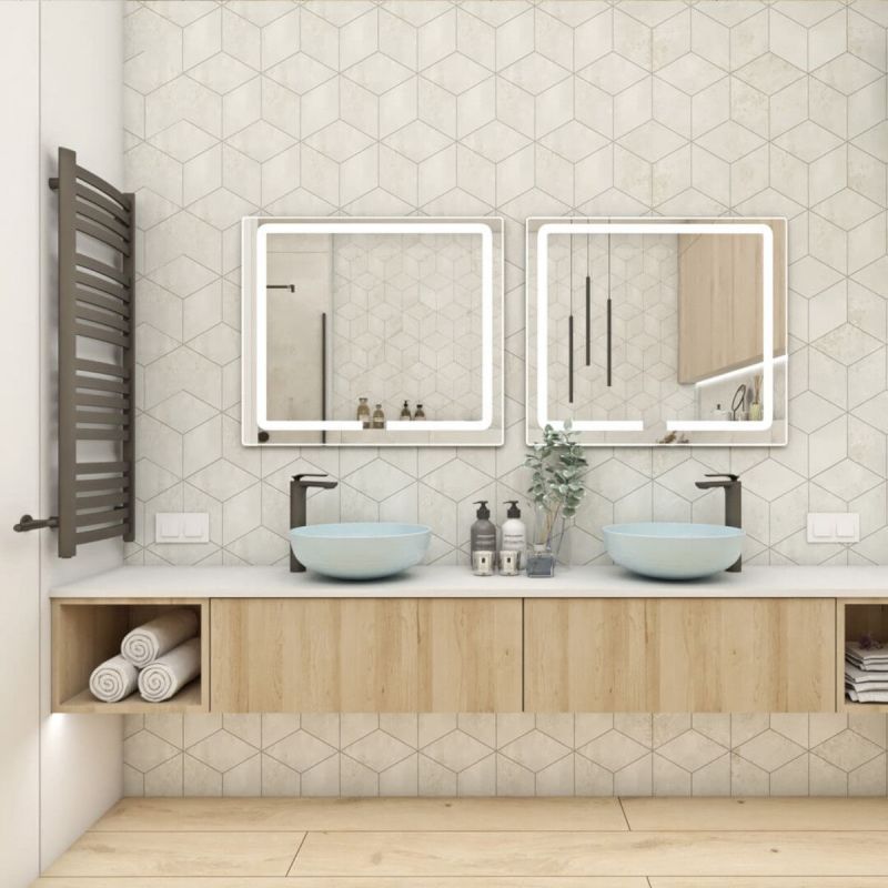 Lavoar EGO Michael, 38x13.6 cm, Albastru, Power Colour, semi-mat, montaj pe blat, ceramica sanitara de inalta calitate