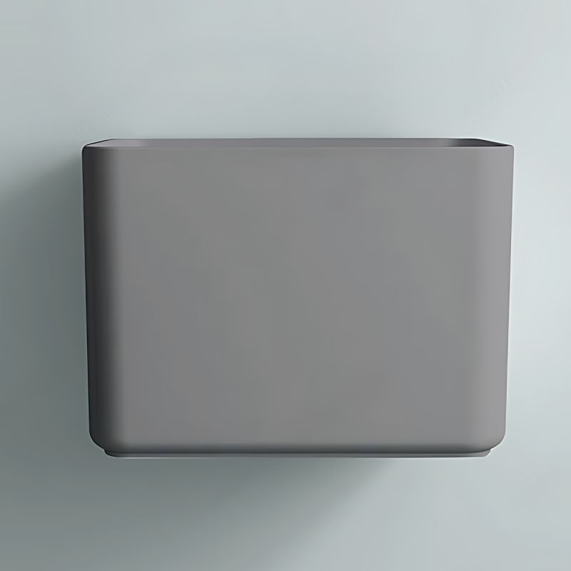 Lavoar, Gri Mat, Power color, montaj suspendat, cu gaura de baterie 50x40 cm, Alfonso