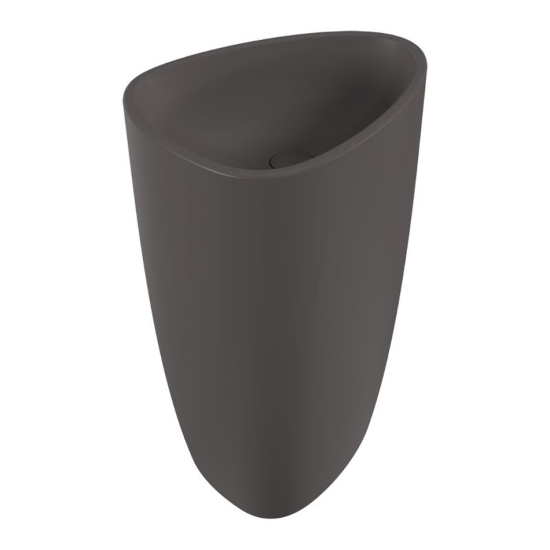 Lavoar stativ Britney, montaj pe podea, 58x43x86 cm, capac ceramic, antracit mat, Royalty Line by Ego