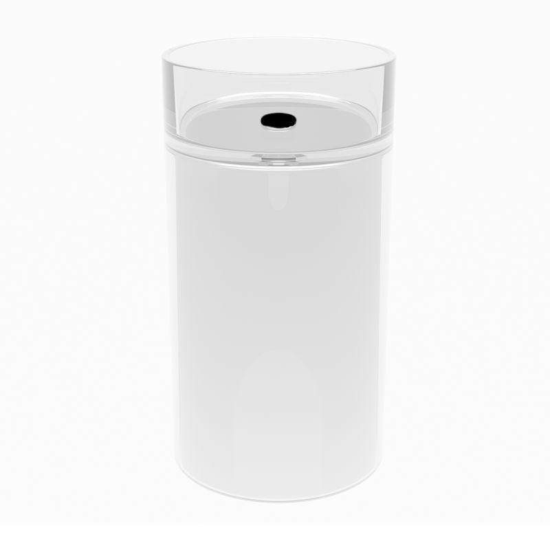 Lavoar stativ, freestanding, CristalMood, Transparent, 44.5x44.5x80 cm, ventil inclus, Sole