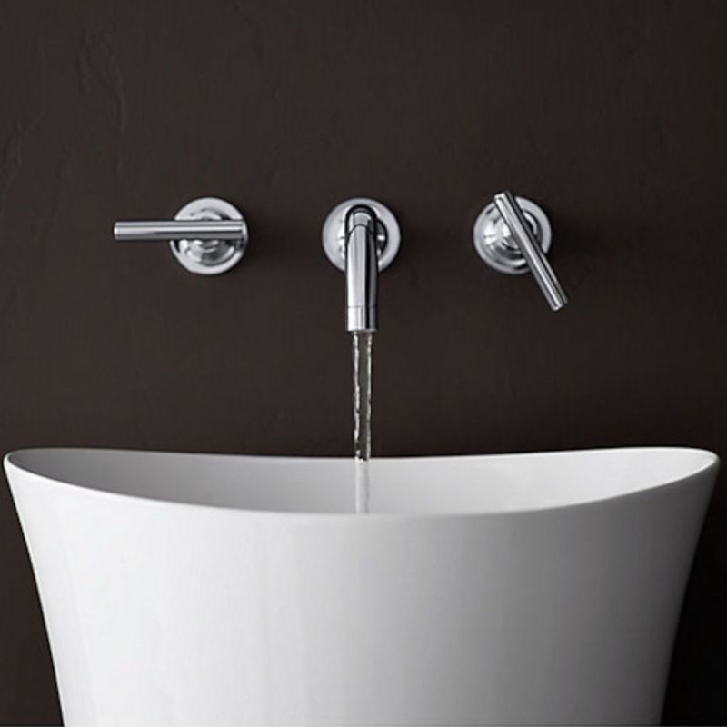 Lavoar stativ Latina, 40x40x91 cm, montaj pe podea, ceramica sanitara, Royalty Line by Ego
