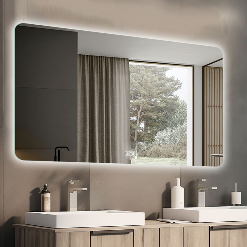 Oglinda Led, sticla de 5 mm, Dezaburire, buton touch, 3 Culori, 90x150, Vera
