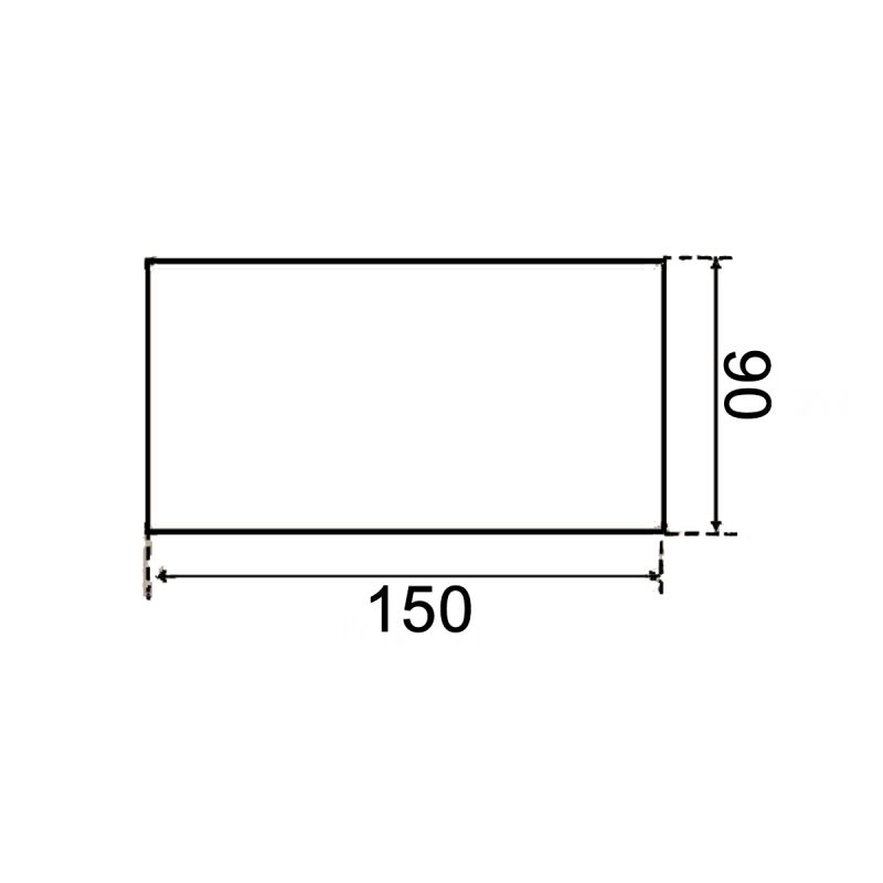 Oglinda Led, sticla de 5 mm, Dezaburire, buton touch, 3 Culori, 90x150, Vera
